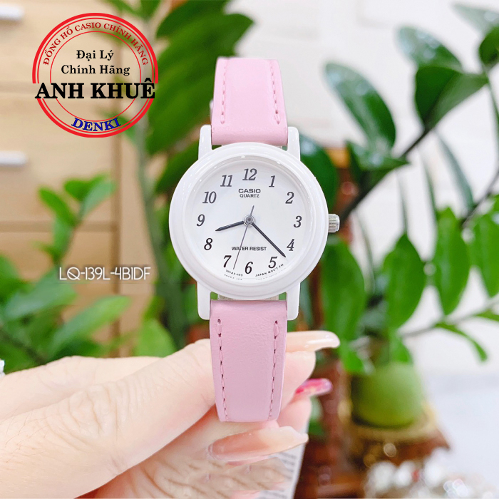 Đồng hồ nữ dây da casio lq-139l-4b1df chính hãng anh khuê