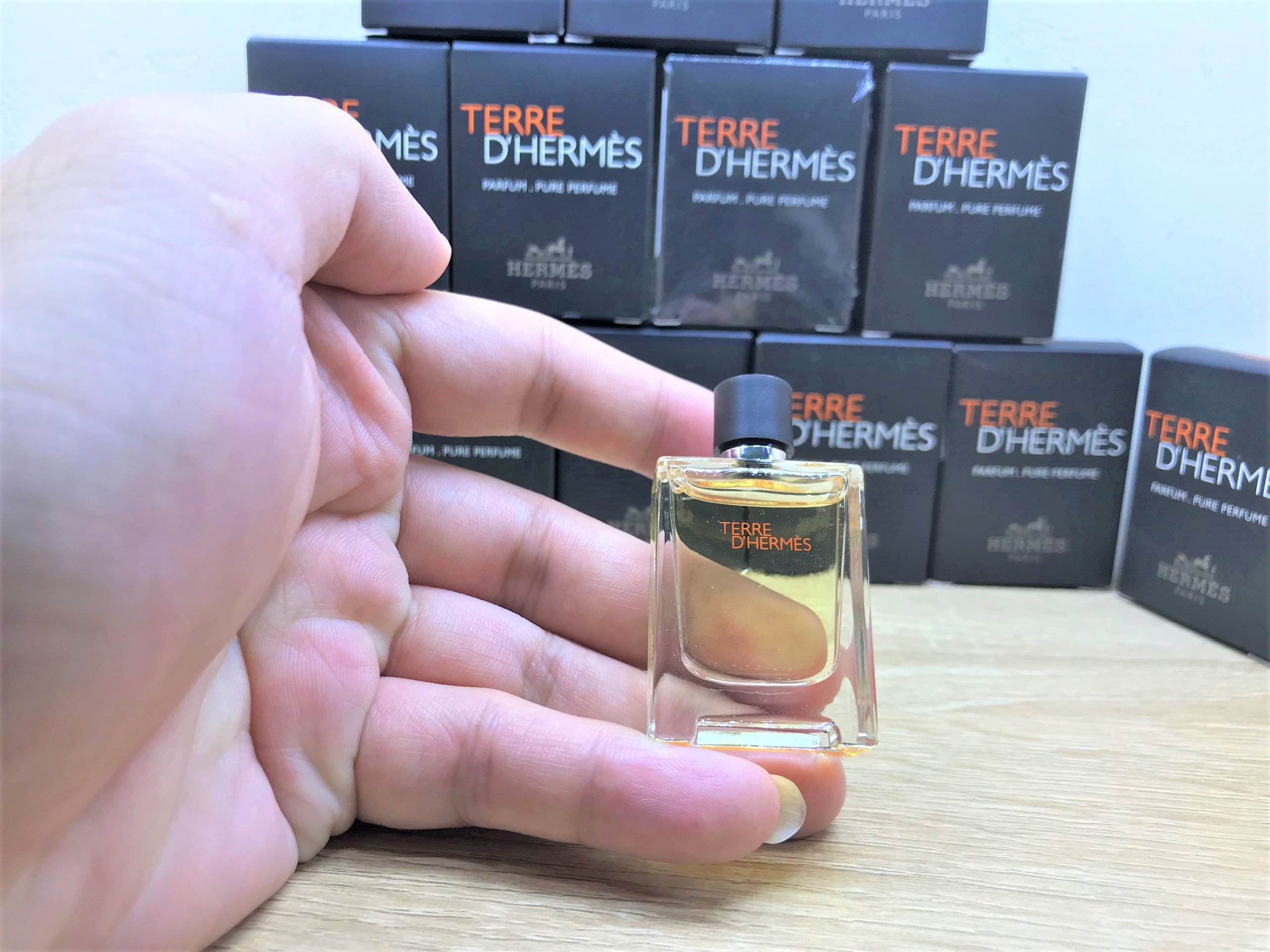 Nước hoa mini hermes terre d’hermes pure parfum 5ml