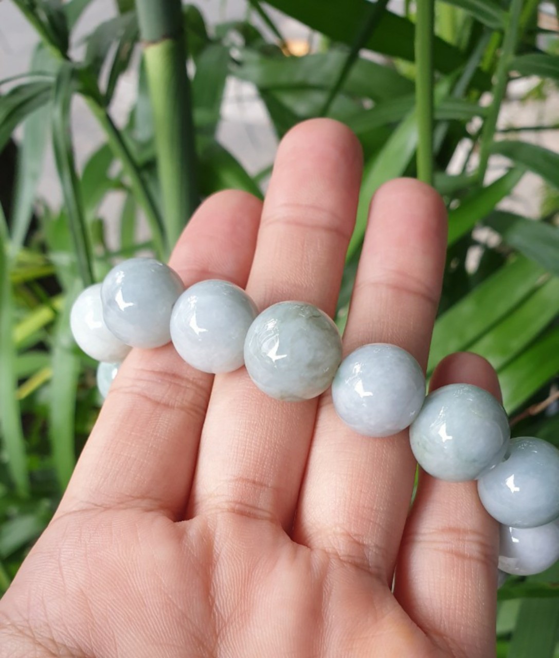 [HCM]Vòng cẩm thạch 14 li size dành cho nam ảnh thực tế - xưởng buôn đá phong thủy Huỳnh Đào