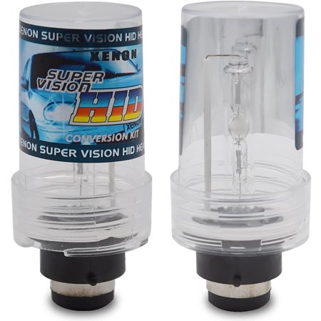 1 cặp đèn xenon HID D2H 4300k 55w ánh sáng  trắng vàng