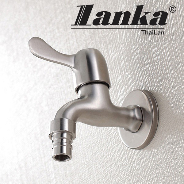 Vòi hồ inox 304 -vòi hồ vòi máy giặt xả nước lanka