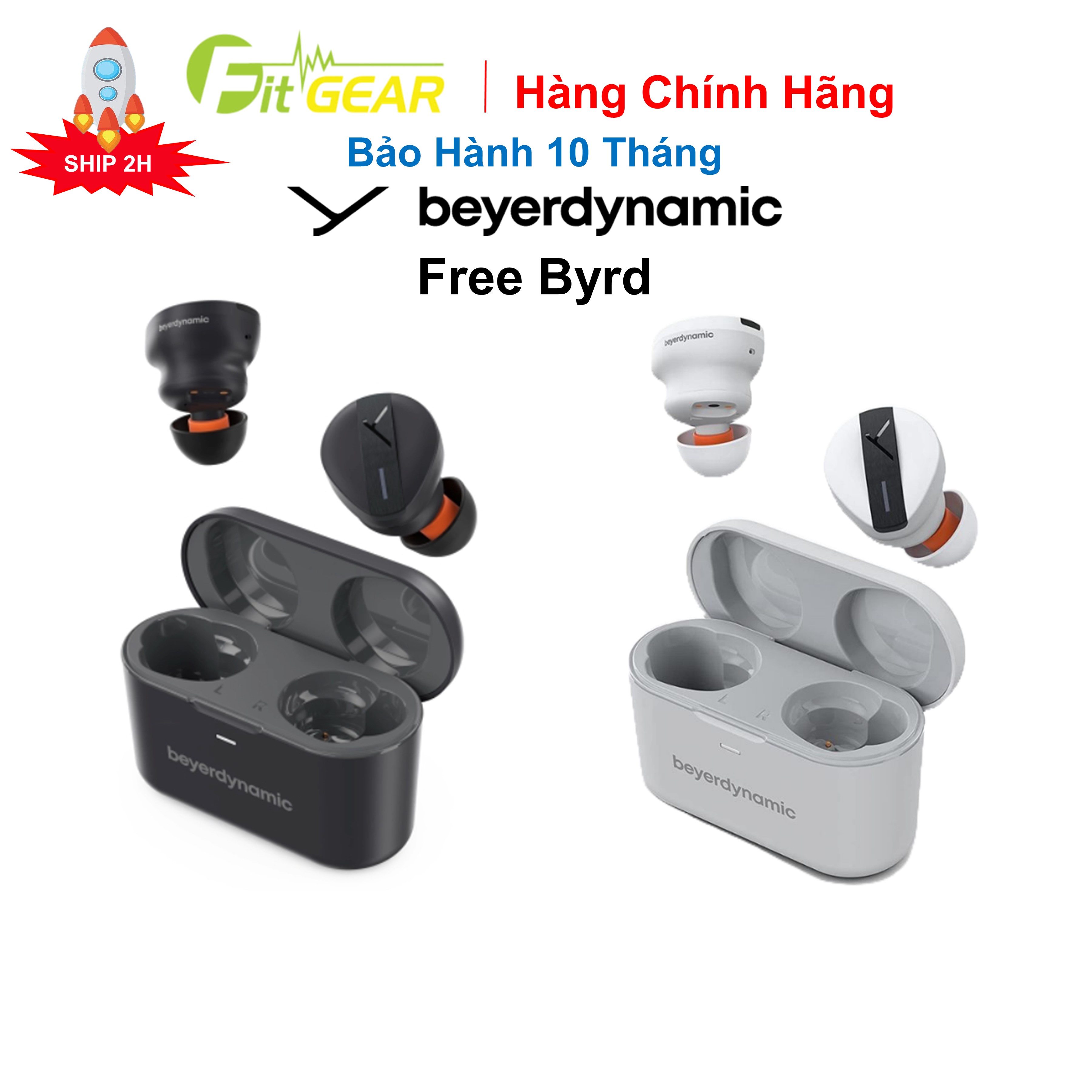 Tai Nghe True Wireless Beyerdynamic Free Byrd Chính Hãng - Bảo Hành 10 Tháng