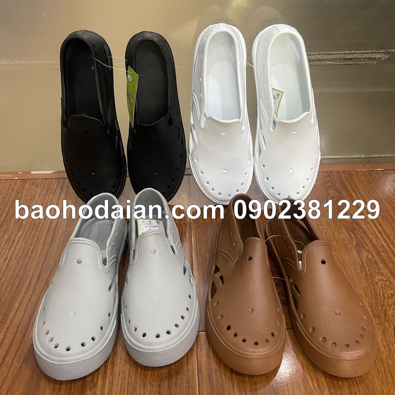 Giày dép siêu nhẹ đi trong nhà máy,phòng sạch VAC E094