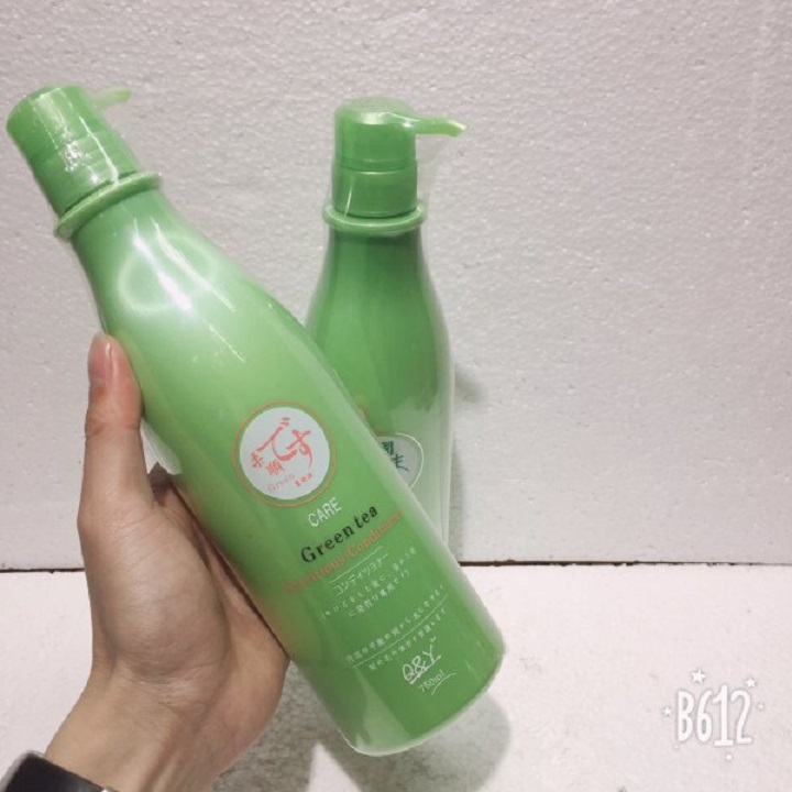 Cặp dầu gội xả trà xanh