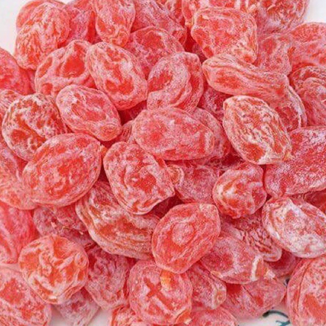 Xí muội đào hồng không hạt xí muội chua ngọt 500 gr