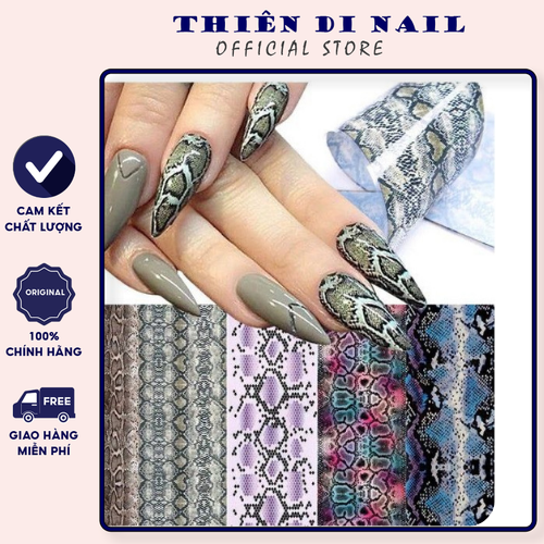 Foil da rắn dán nail
