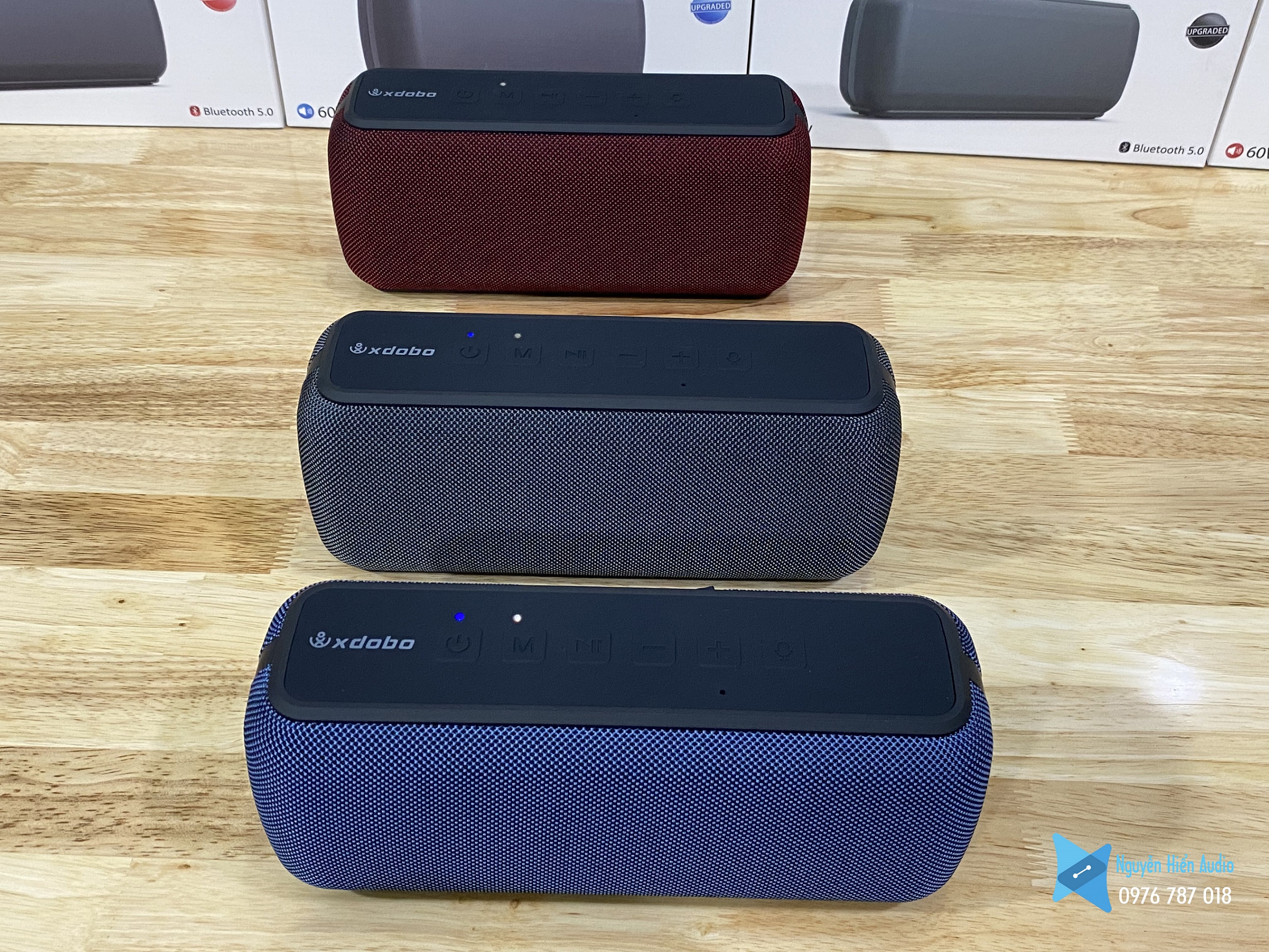 Loa xdobo x8ii chống nước siêu trầm 60w không dây bluetooth 5.0 _nguyễn hiển audio