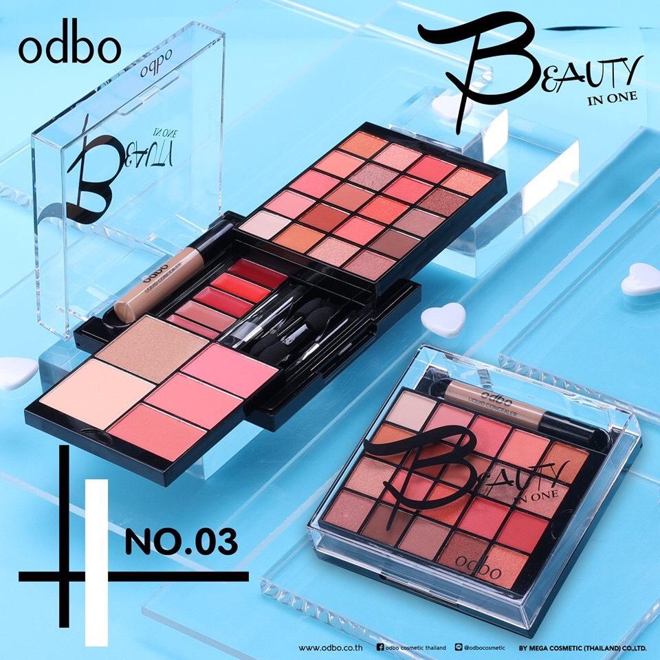 Bộ mỹ phẩm trang điểm Odbo Beauty in One Thái Lan