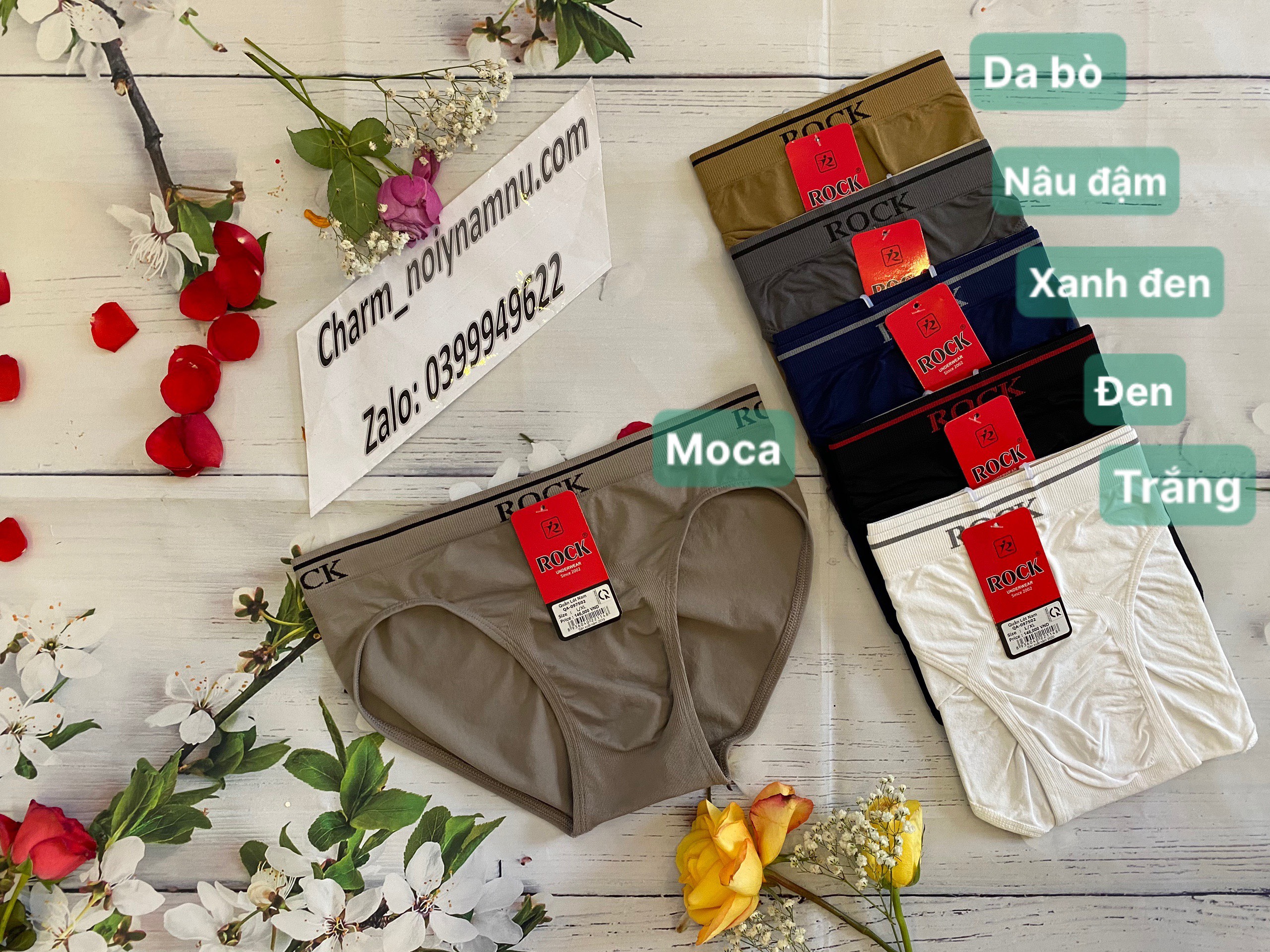Quần lót nam rock QA502 vải dệt co giãn 6 chiều, hạn chế vết hằn, chất thun lạnh mịn mát