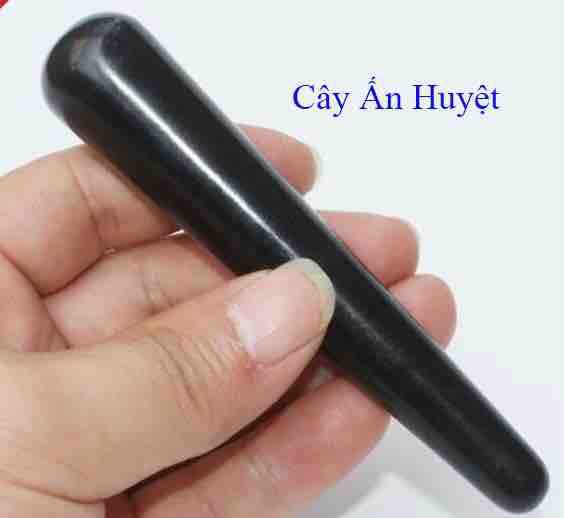 [HCM]Cây Đá Ấn Huyệt ( Đá Bazan Mài Thủ Công)