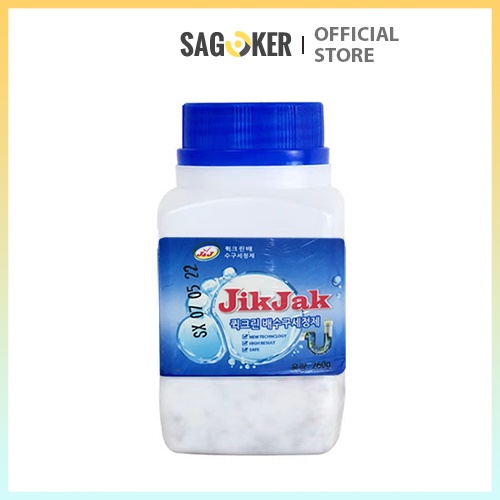 Bột thông tắc cống cực mạnh - bột thông cống sagoker, mã btc887
