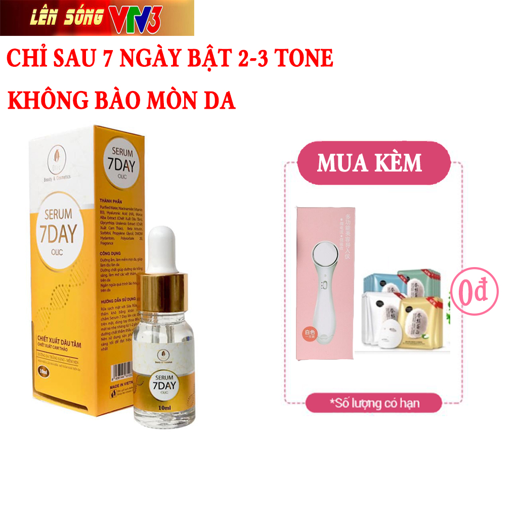 Huyết thanh truyền trắng da olic 7day - serum