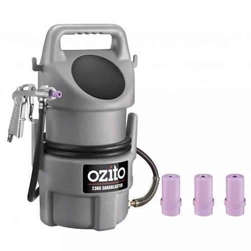 Máy bắn cát chuốc kim loại hiệu ozito psb-5090 mới 100% nhập khẩu úc