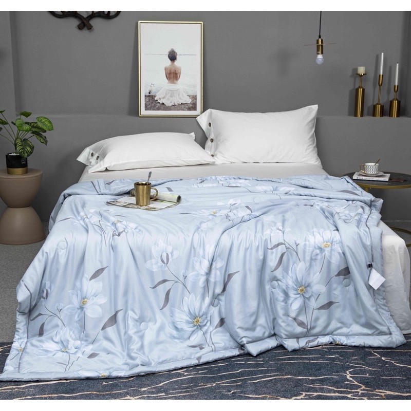 CHĂN HÈ LỤA TENCEL ( CHĂN LẠNH ) 2mx2m3