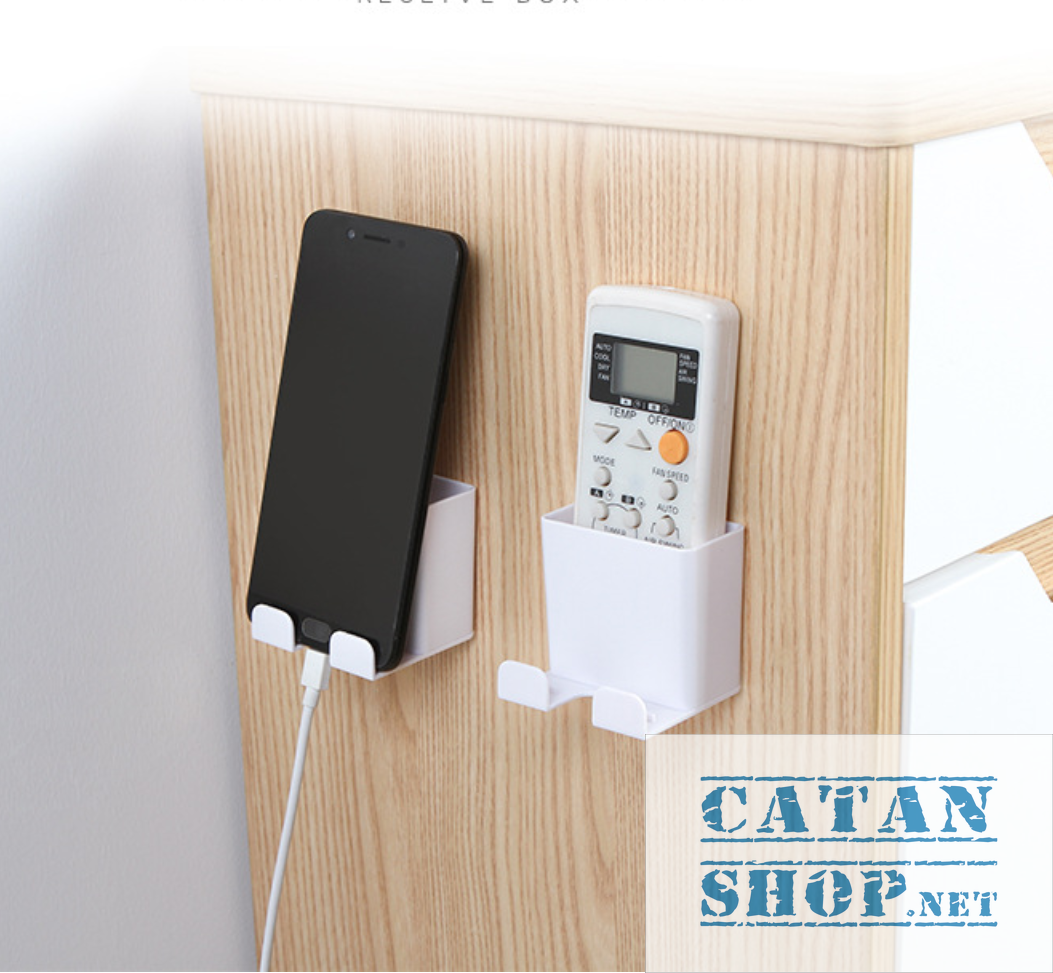 [HCM]Kệ đựng remote máy lạnh đa năng treo Sạc Điện Thoại tiện dụng cho không gian nhà bạn thật gọn gàng. GD153-KRKTSac