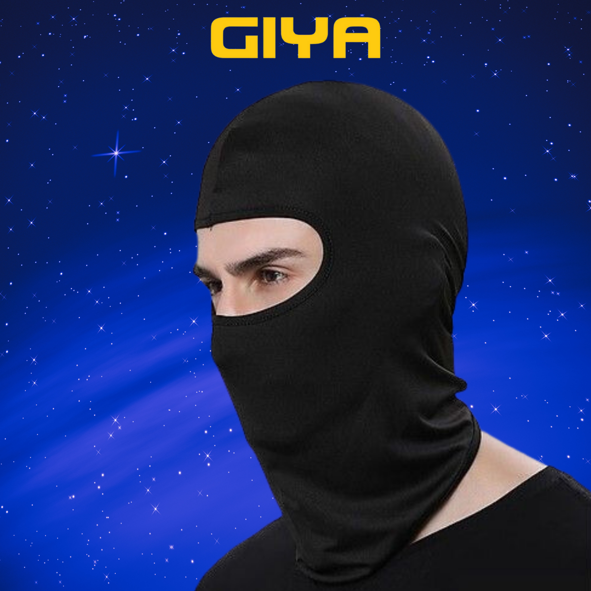 [GIAO MÀU NGẪU NHIÊN] Khăn trùm Ninja nhiều màu, co giãn tốt giúp đội mũ bảo hiểm thoáng khí không bị rát mặt khi đội nón - Giya Helmet