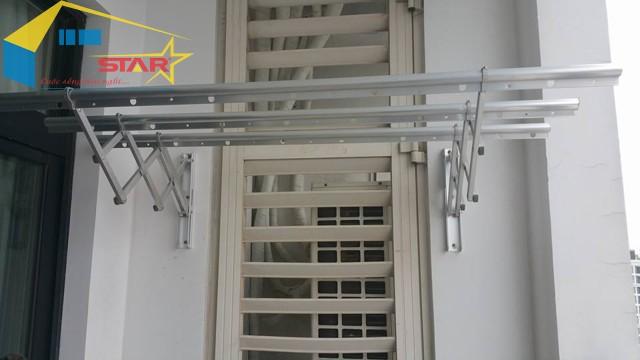 Giàn phơi thông minh gắn tường STAR 68