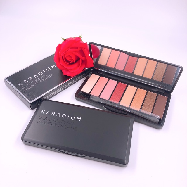 Phấn mắt 8 ô karadium - glam modern shadow palette 11.5g
