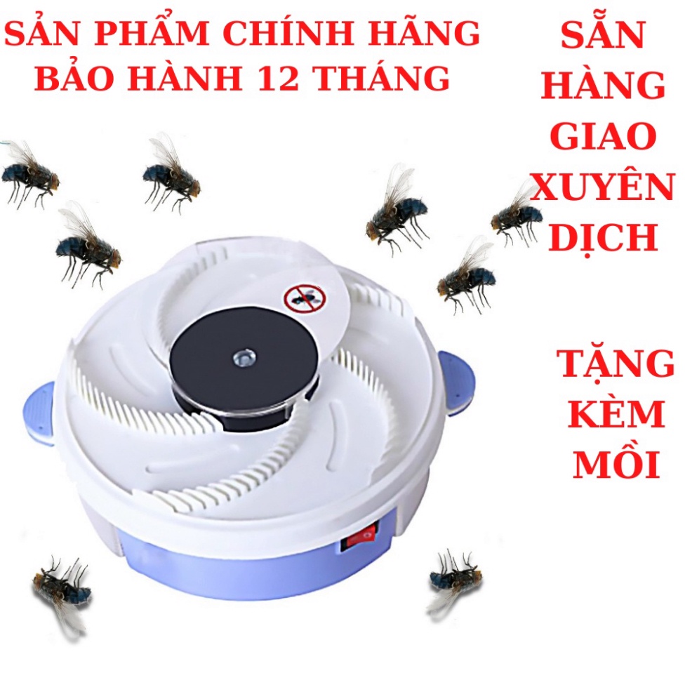 Máy bắt ruồi tự động thông minh, máy bắt ruồi chạy điện không dùng hóa chất