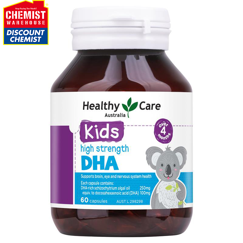 Bổ sung DHA cho bé Healthy Care 60v