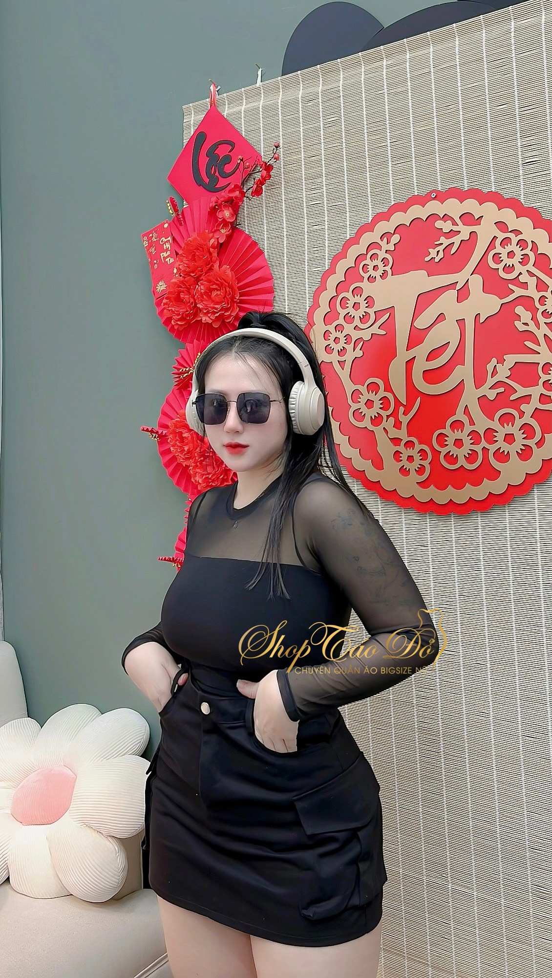 Áo lưới croptop tay dài sexy cực chiến a152 🍎🍎🍎