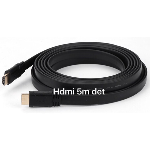 Dây cáp HDMI 5m dẹt cam kết hàng đúng mô tả chất lượng đảm bảo an toàn đến sức khỏe người sử dụng đa dạng mẫu mã màu sắc kích thước