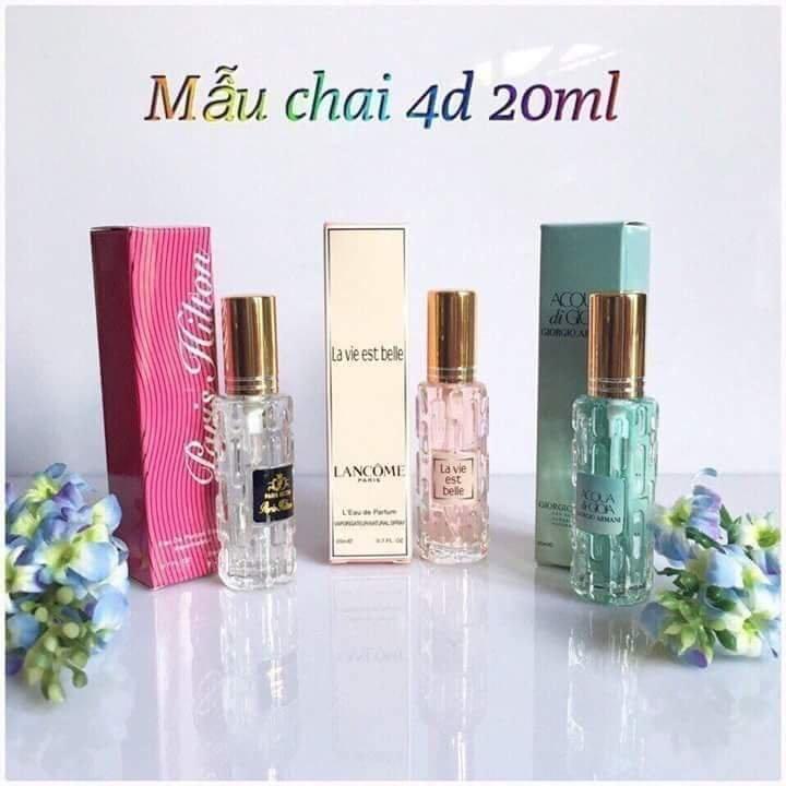 COMBO 2 CHAI NƯỚC HOA 20ml