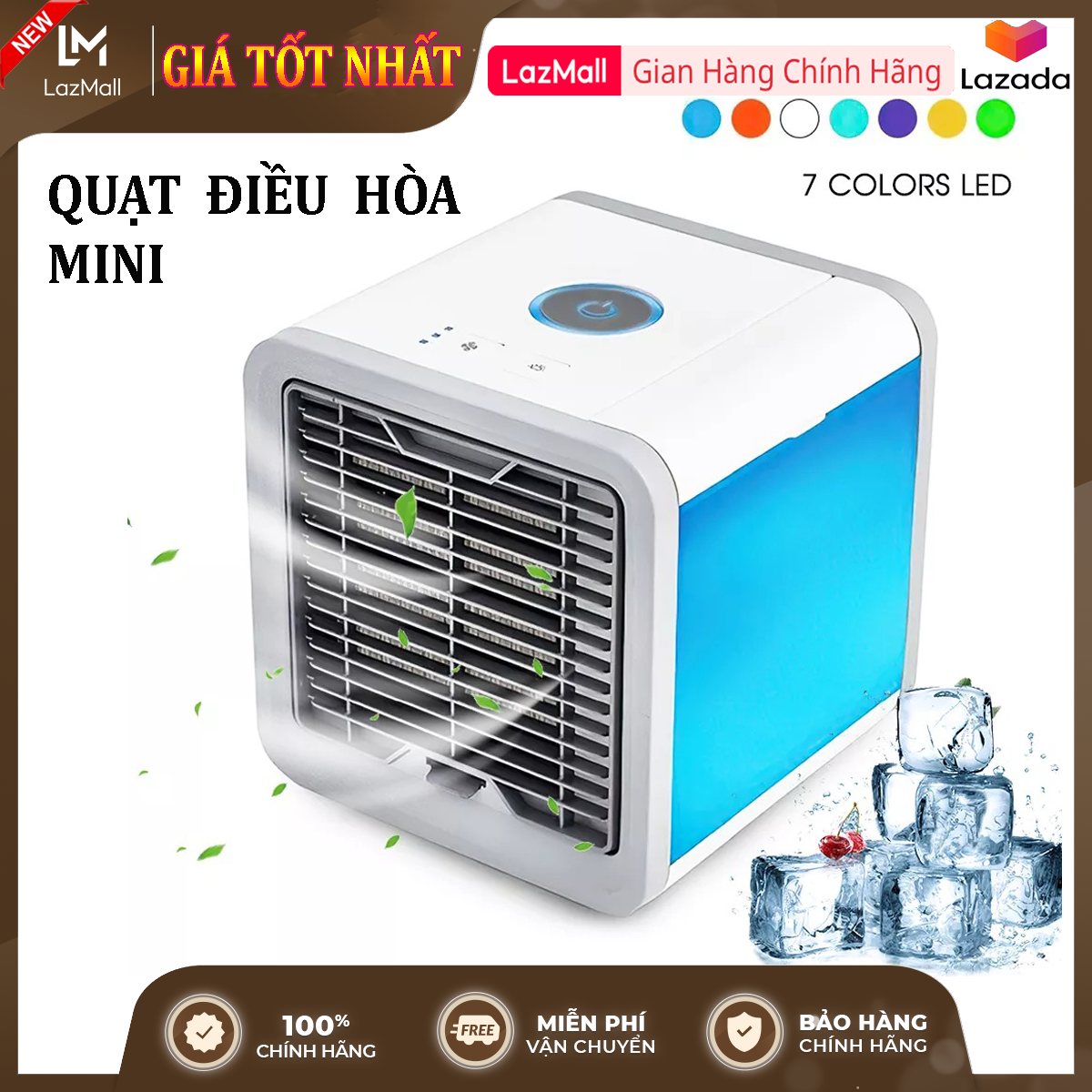 ??Bảo Hành 1 Năm?? Quạt điều hòa mini - Máy điều hòa mini làm mát không khí Arctic Air Cao cấp - Quạt điều hòa mini Máy điều hòa không khí Arctic Air Cao cấp - Quạt điều hoà hơi nước - Quạt điều hoà làm lạnh