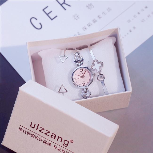 [HCM]Đồng hồ nữ Ulzzang JW  kèm 2 lắc tay fullbox