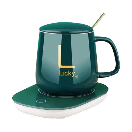 HÀNG TỐT - CỐC SỨ HÂM NÓNG KÈM ĐẾ ĐIỆN TẶNG THÌA MẠ VÀNG CAO CẤP(TEST 7N) - LY/ TÁCH UỐNG NƯỚC, CAFE TIỆN LỢI ĐẲNG CẤP - MUA 1 CỐC TẶNG 1 THÌA MẠ VÀNG CAO CẤP