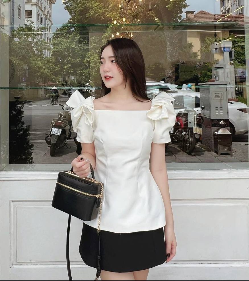 Set Tafta Áo BabyDoll Nơ Lưng + Quần Ống Rộng (HỒNG BABY) | Lazada.vn Set Tafta Áo Babydoll Nơ Lưng + Quần Ống Rộng (Hồng Baby) | Lazada.Vn