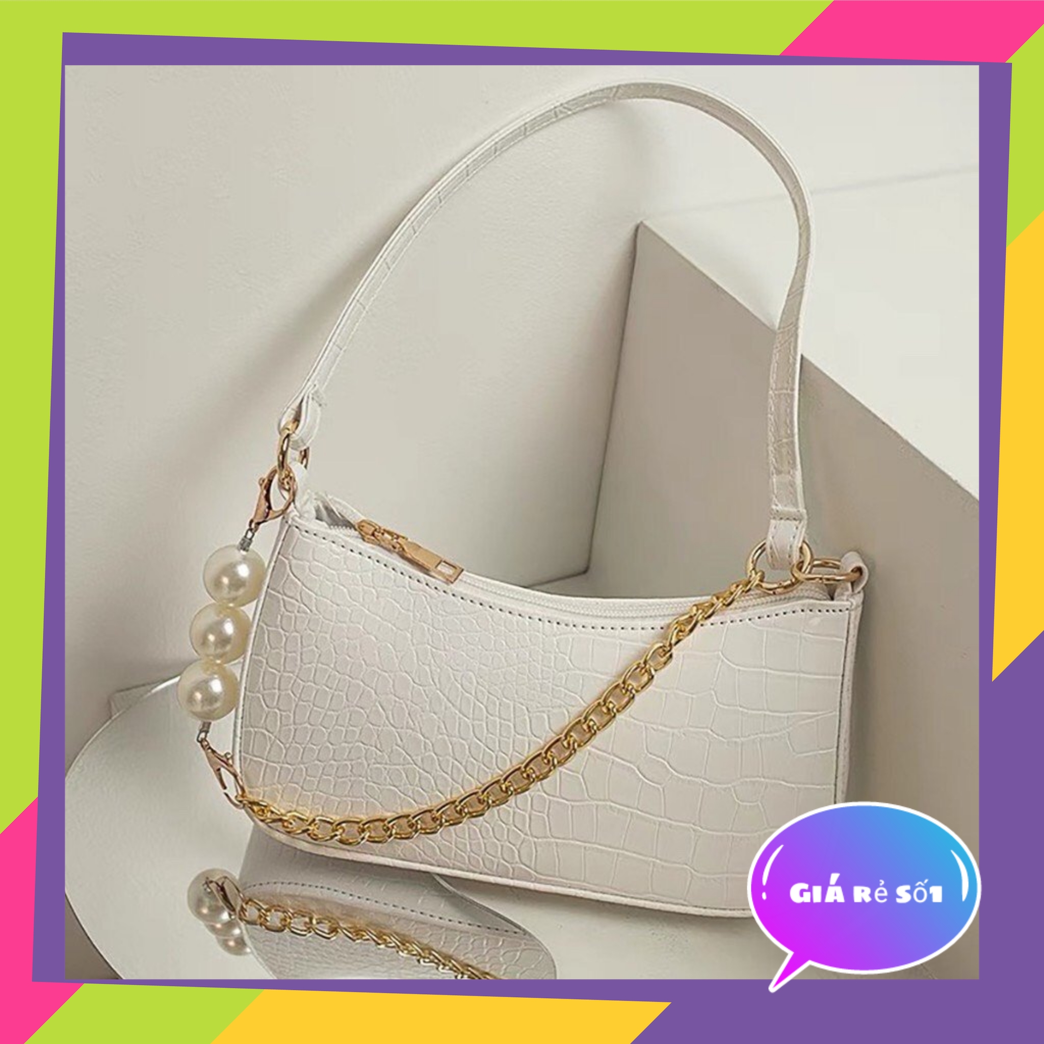 Túi Kẹp Nách Nữ Đẹp Đi Chơi Thời Trang Hàn Quốc Cute Dễ Thương Giá Rẻ SPB 403