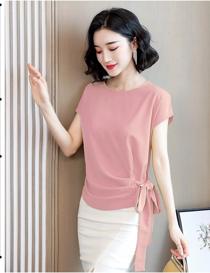 Áo Sơ Mi Nữ , Cổ Tròn, Siêu Phẩm Mùa Hè