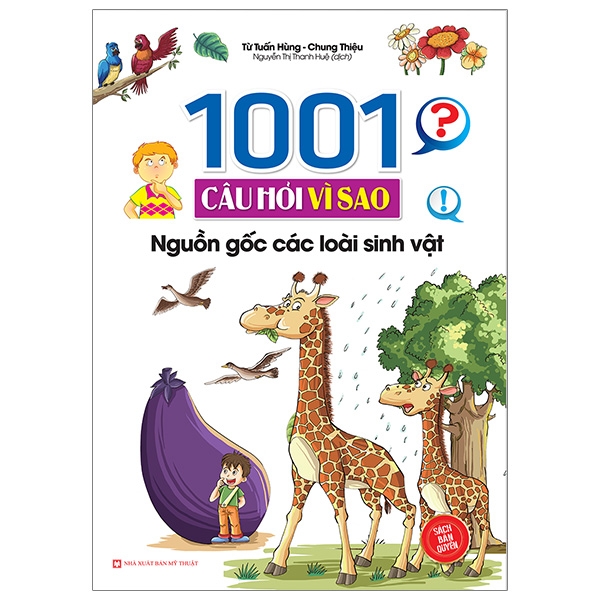 Fahasa - 1001 câu hỏi vì sao nguồn gốc các loài sinh vật