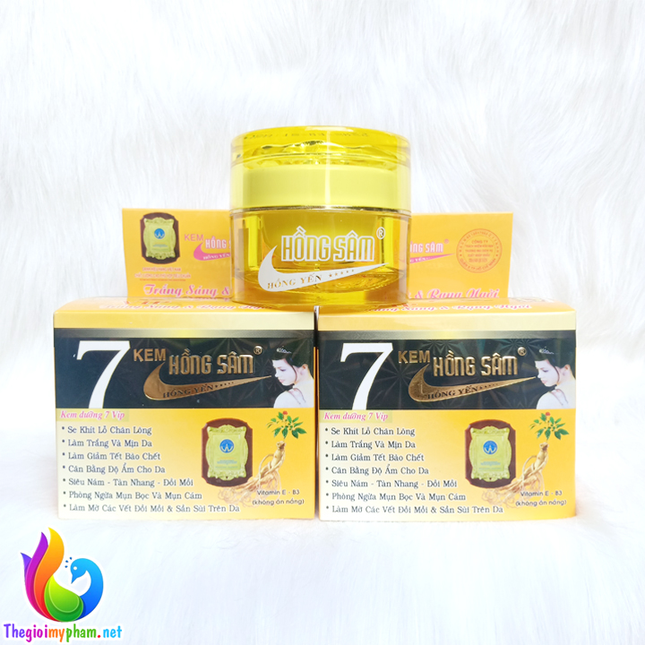 Kem Dưỡng Trắng Da Hồng Sâm Vip 7