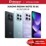 Điện thoại Xiaomi Redmi Note 15 5G 6GB/128GB - Hàng chính hãng