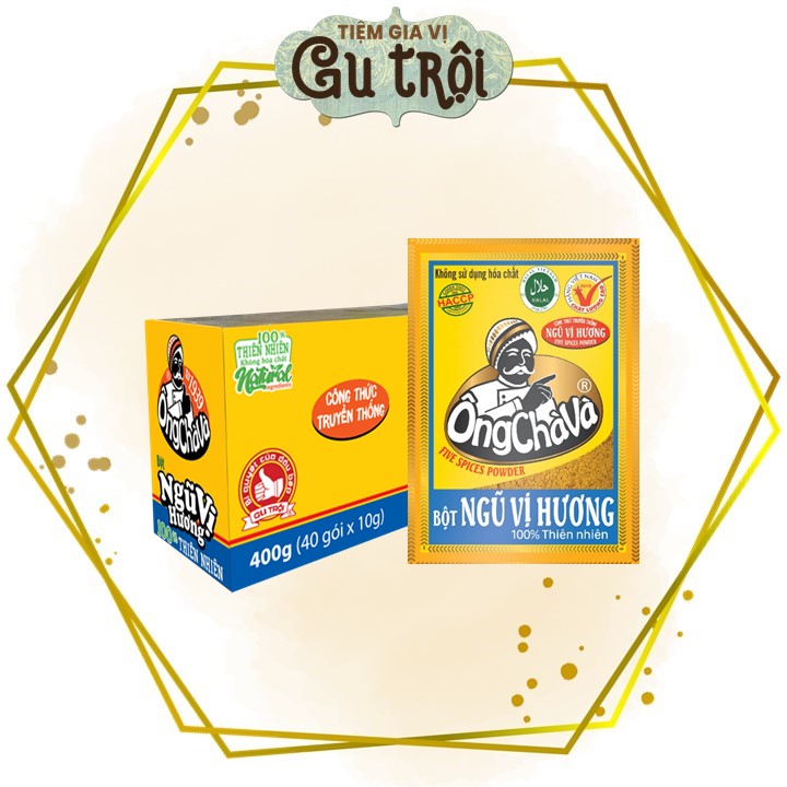 Ngũ vị hương ông chà và 10g
