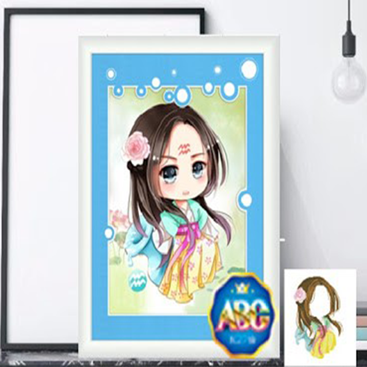 Tranh đá 12 cung hoàng đạo df2801 - kích thước 35 * 45