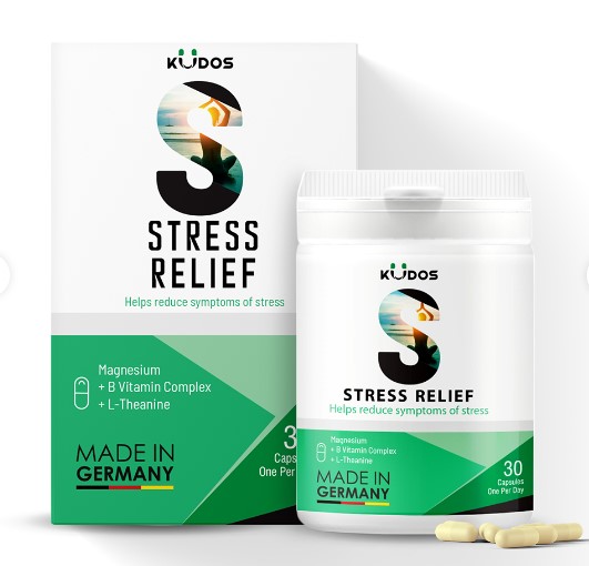 Viên uống Kudos Stress Relief hỗ trợ giảm stress (Hộp 30 viên)