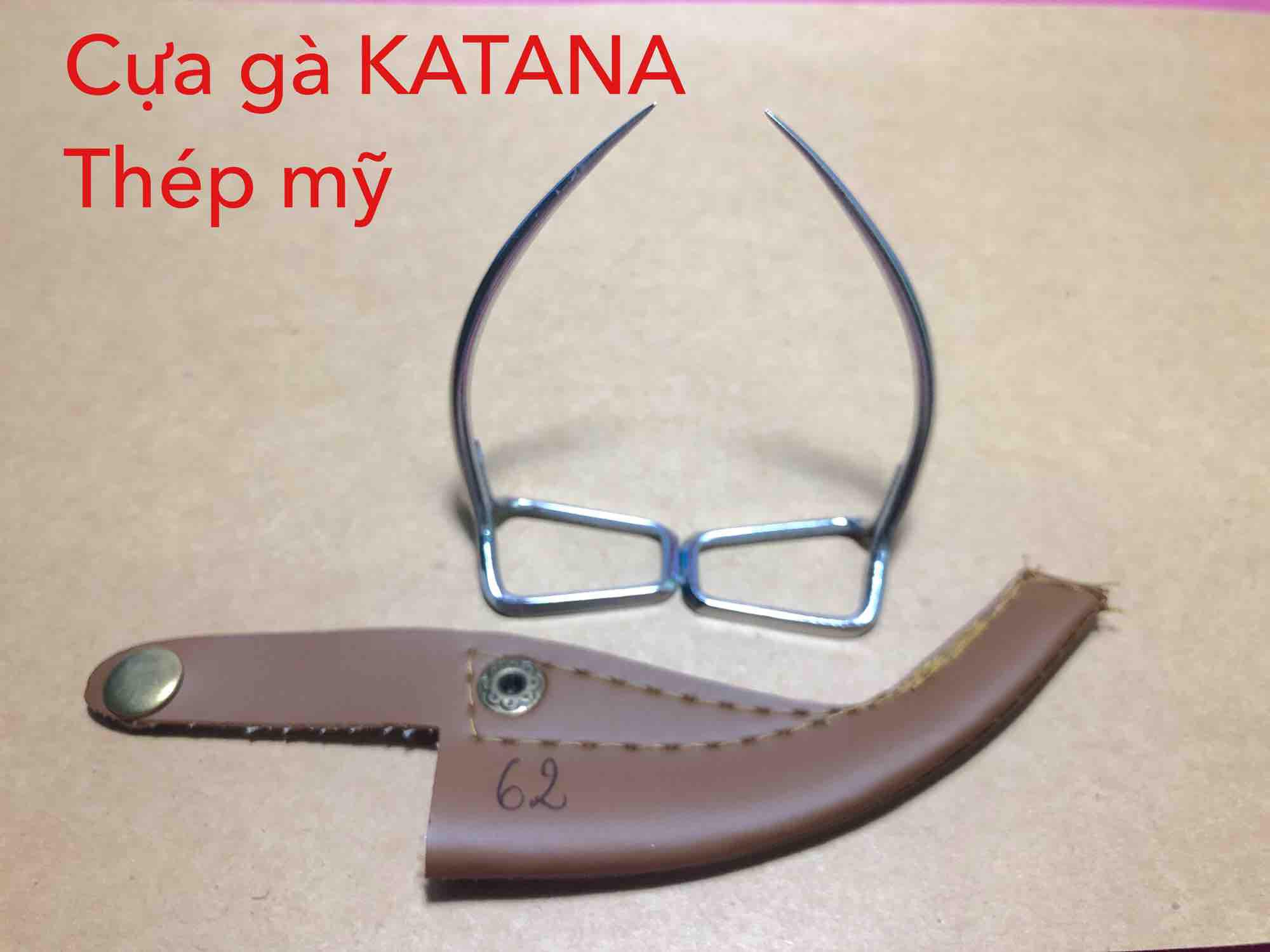 [HCM]Cựa gà nòi 62 thép mỹ