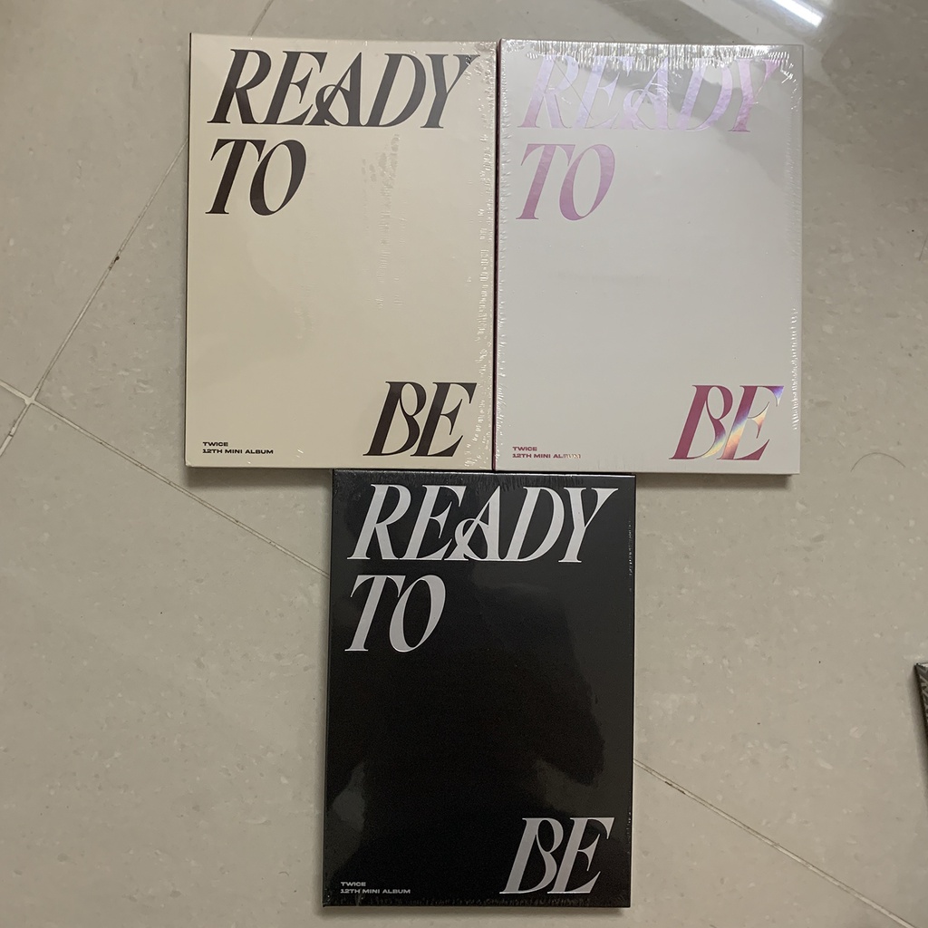 Bộ ảnh twice ready to be hàng chính hãng seal