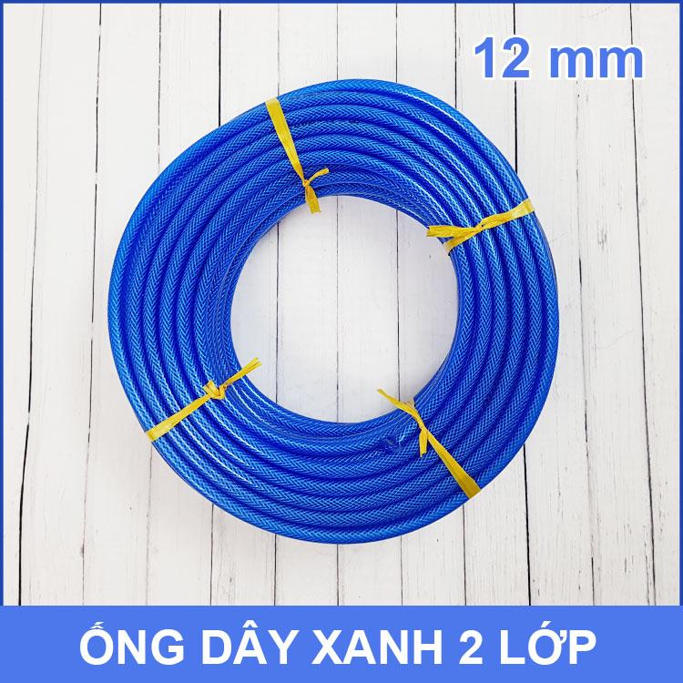 Ống nước lưới xanh 2 lớp cuộn 43 mét