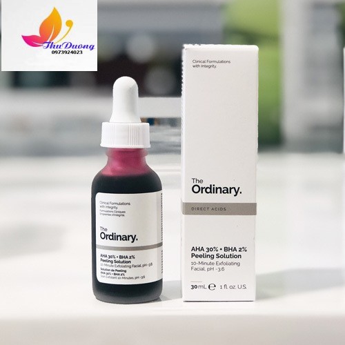 Tẩy Tế Bào Chết Hóa Học The Ordinary AHA 30% + BHA 2% Peeling 30ml