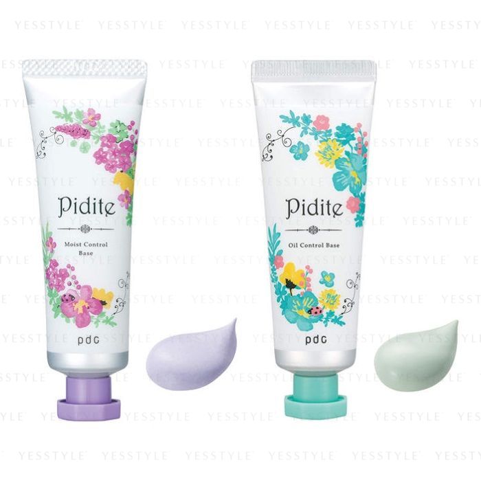 Kem nền Pidite Clear Smooth CC Cream, PDC Pidite moist cotrol Base, Pidite Oil cotrol Base kem che khuyết điểm, dưỡng ẩm, kểm soát dầu Nhật nội địa chống nắng cao