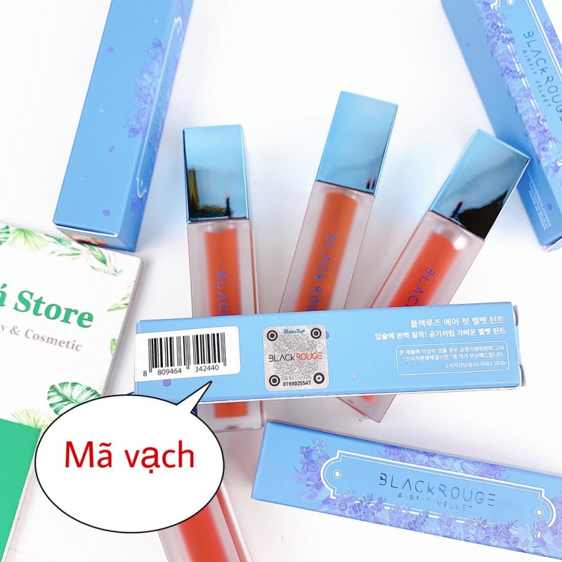 [Hàng Xịn] Son Black Rouge Ver 6 Nắp Xanh, Mẫu Mới Nhất, Với Chất Son Lì, Mịn Màng, Lâu Trôi. Đẳng Cấp Phái Đẹp