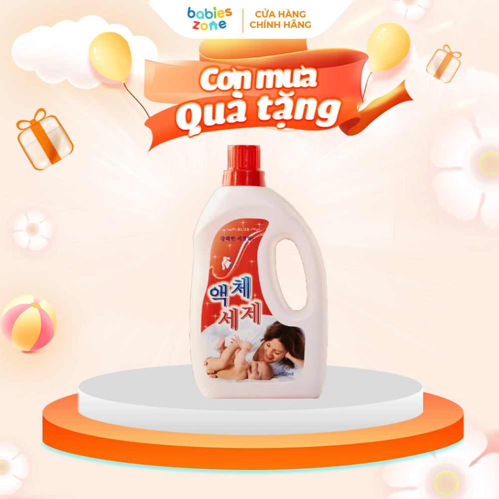 Nước giặt Blue Hàn Quốc can 1L - Gift