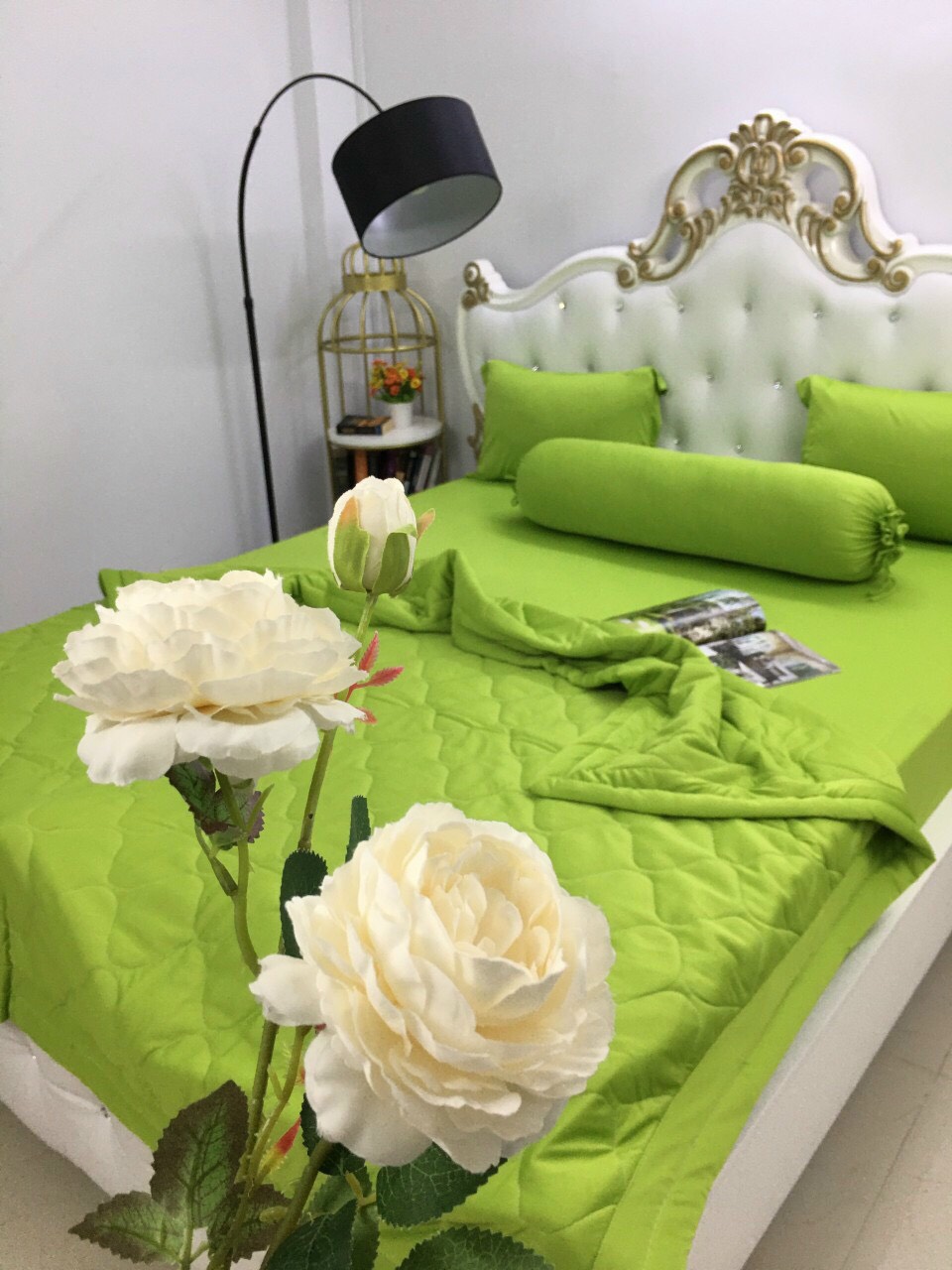 Ga mền bộ drap thun hàn quốc loại 1 có mền 5 món hoặc mền lẻ