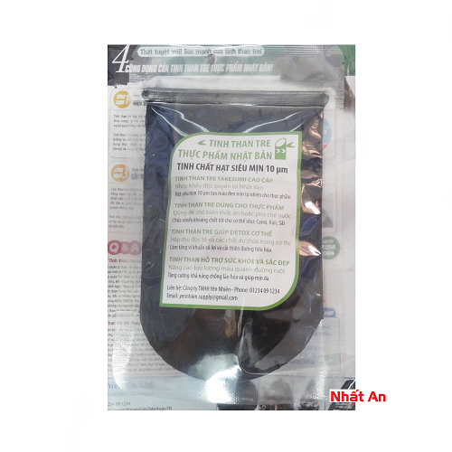 Bột tinh than tre nhật bản 100gr