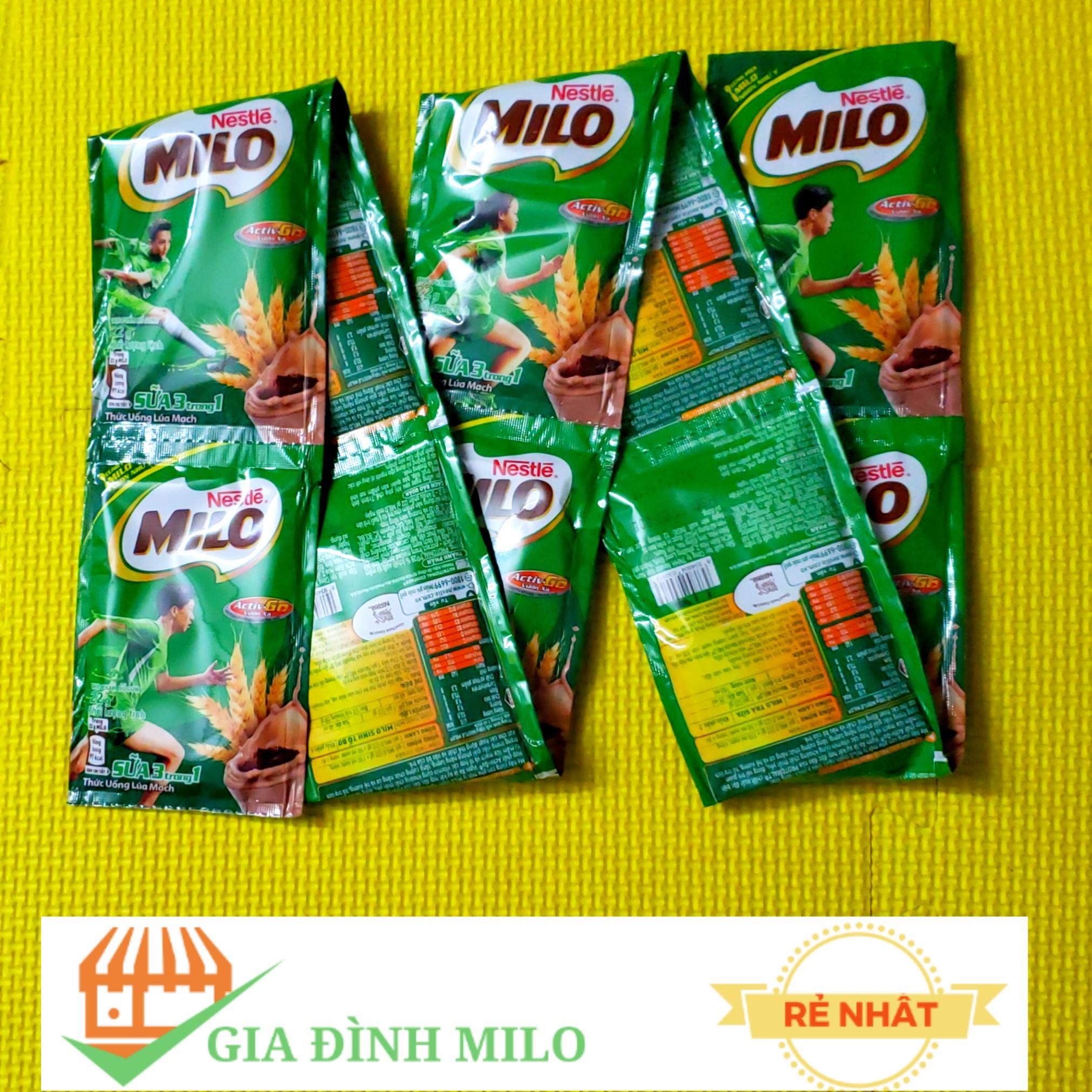 10 gói milo 3in1 22g