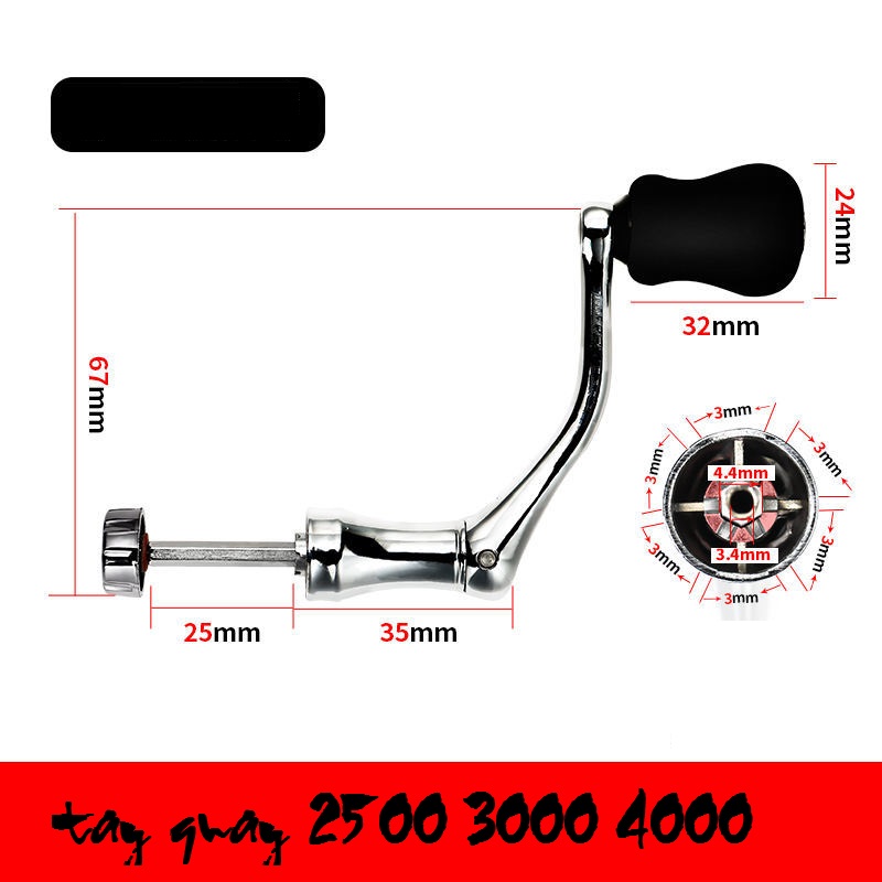 Tay quay máy câu cá inox đủ size 3000 đến 7000 giá rẻ - sanami fishing , chất liệu inox cực khỏe, núm tay quay độc lạ, máy cau cá, máy câu cá shimano, may câu cá